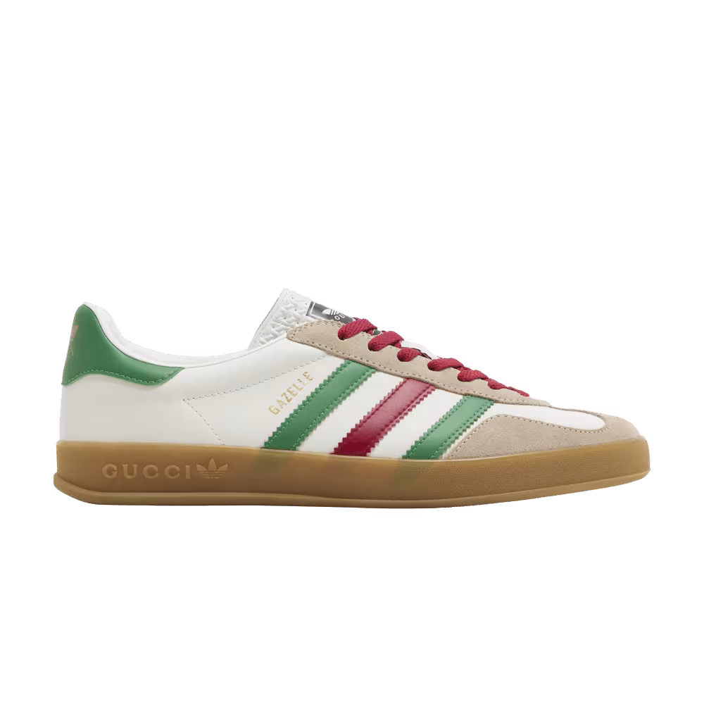 Adidas x Gucci Gazelle White Green Red