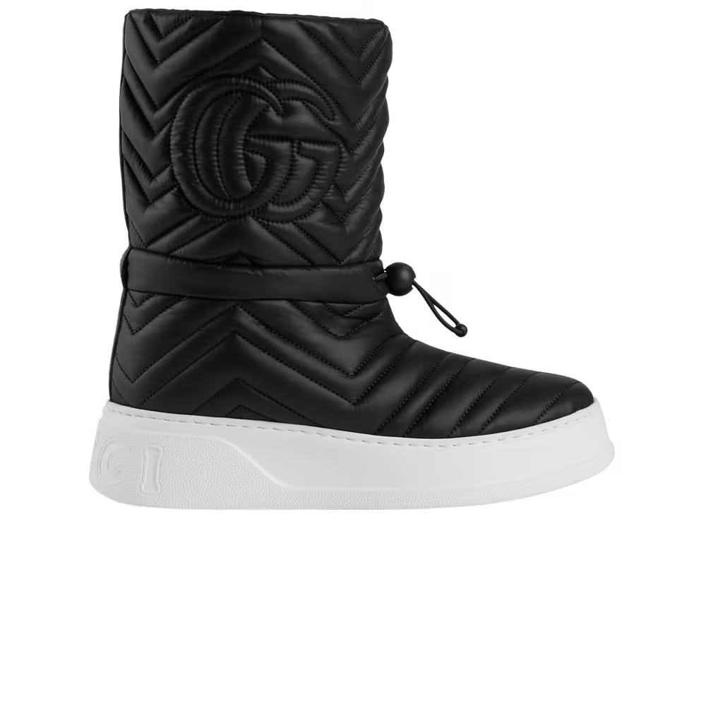 Gucci Women's GG Quilted Boot Black