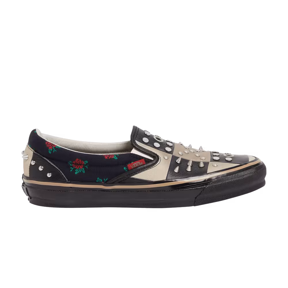 Vans x Gucci OG Classic Slip-On LX Black White Patchwork