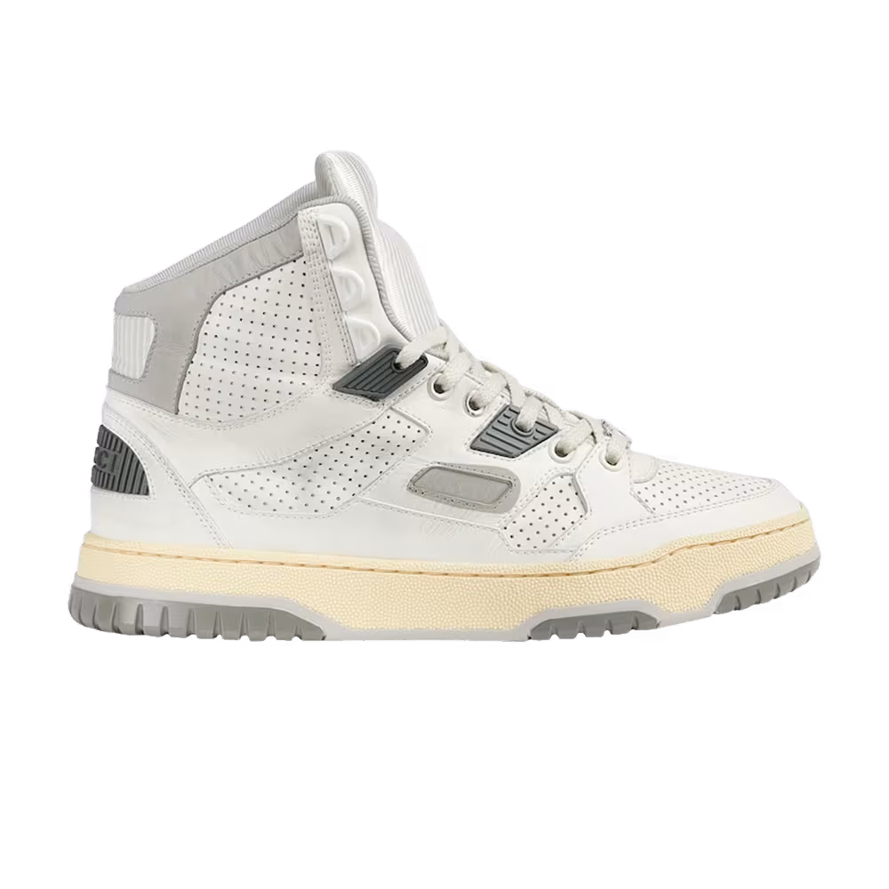 Gucci Women's High Top Trainer Distressed Effect - Off White