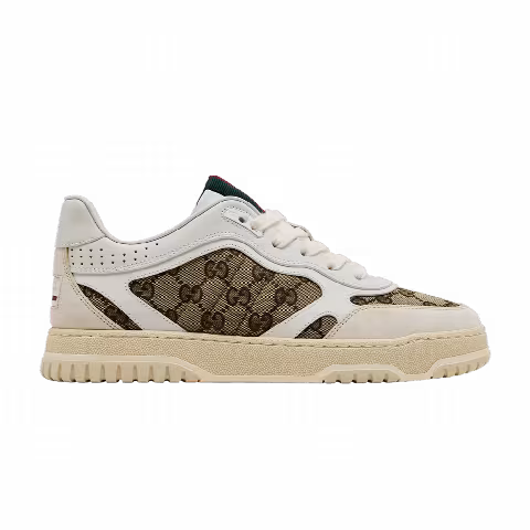 Gucci Re-Web Sneaker 'GG Canvas - White Beige'