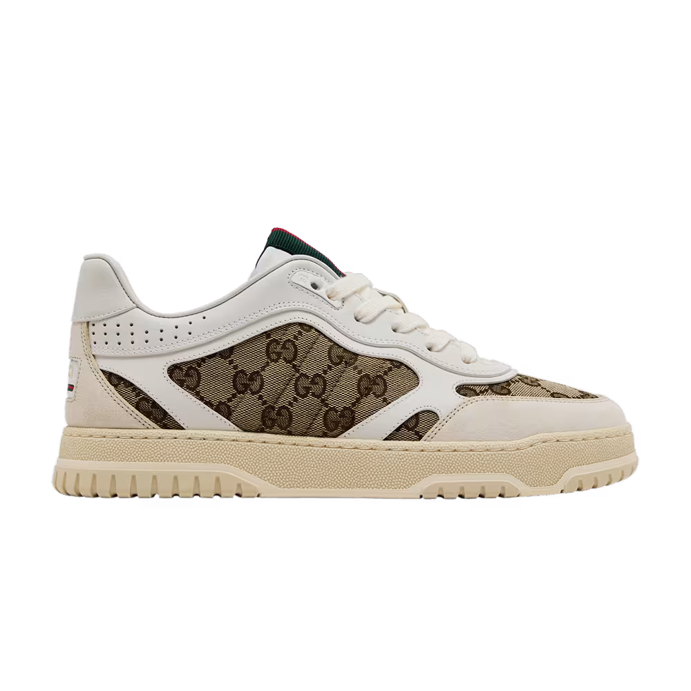 Gucci Re-Web Sneaker GG Canvas - White Beige