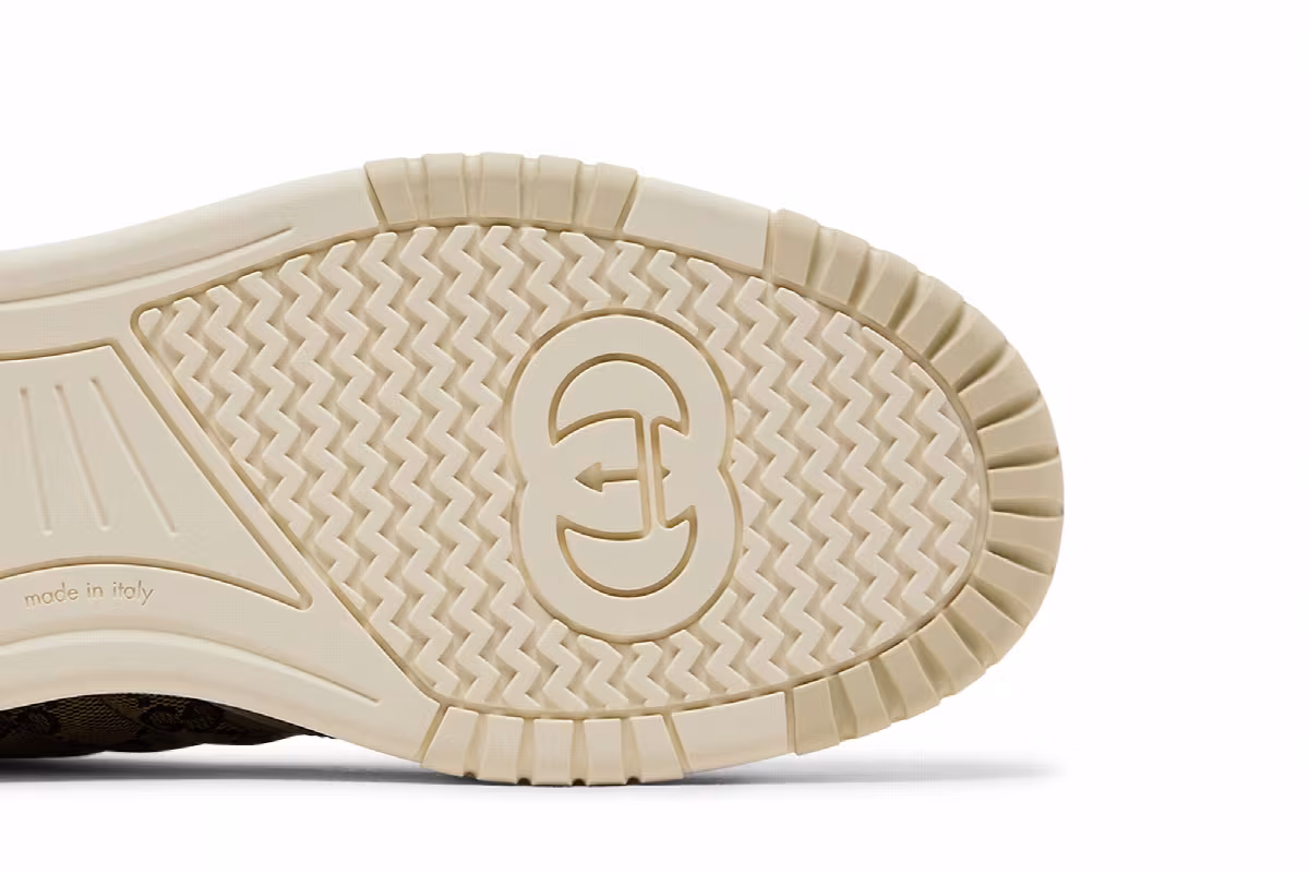 Gucci Re-Web Sneaker GG Canvas - White Beige, view 6