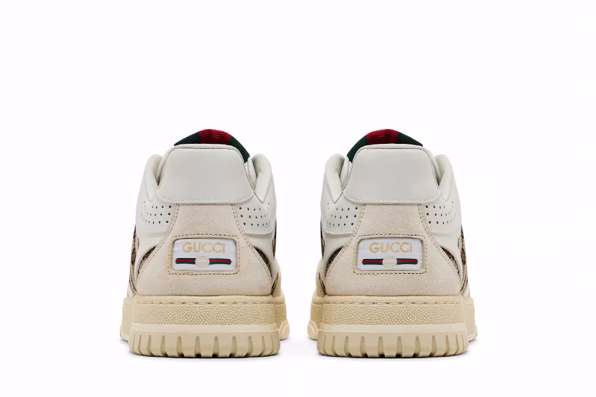 Gucci Re-Web Sneaker GG Canvas - White Beige, view 7