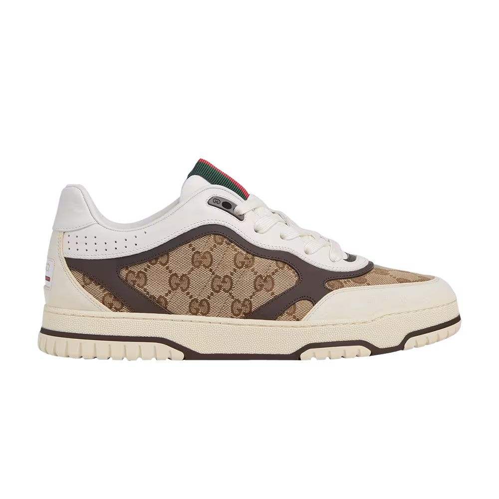 Gucci Re-Web Sneaker GG Canvas - Beige Ebony