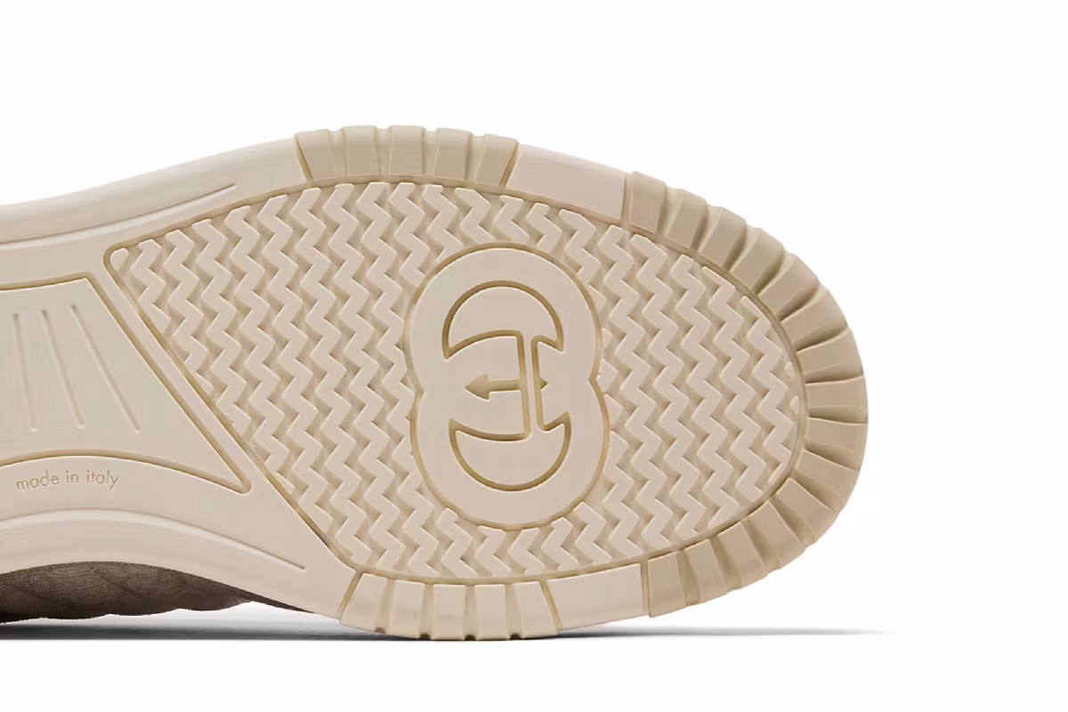 Gucci Re-Web Sneaker GG Canvas - White Beige, view 6