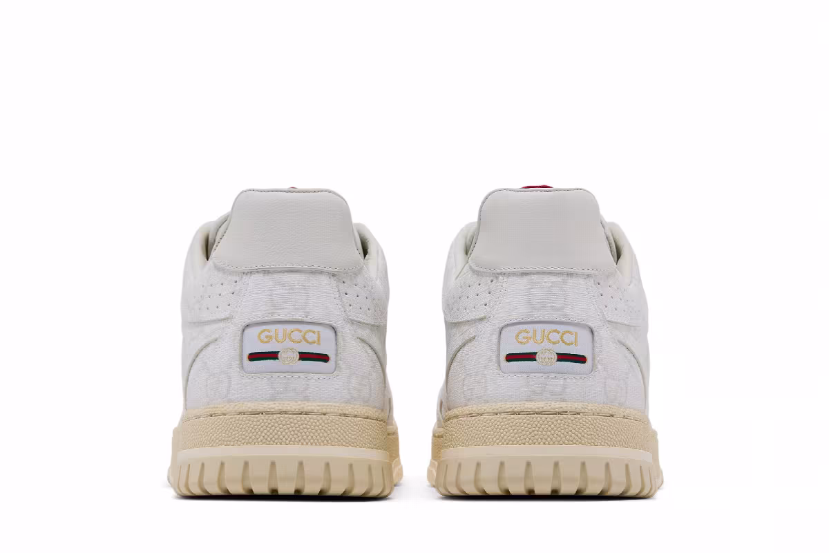 Gucci Re-Web Sneaker GG Canvas - White Beige, view 7