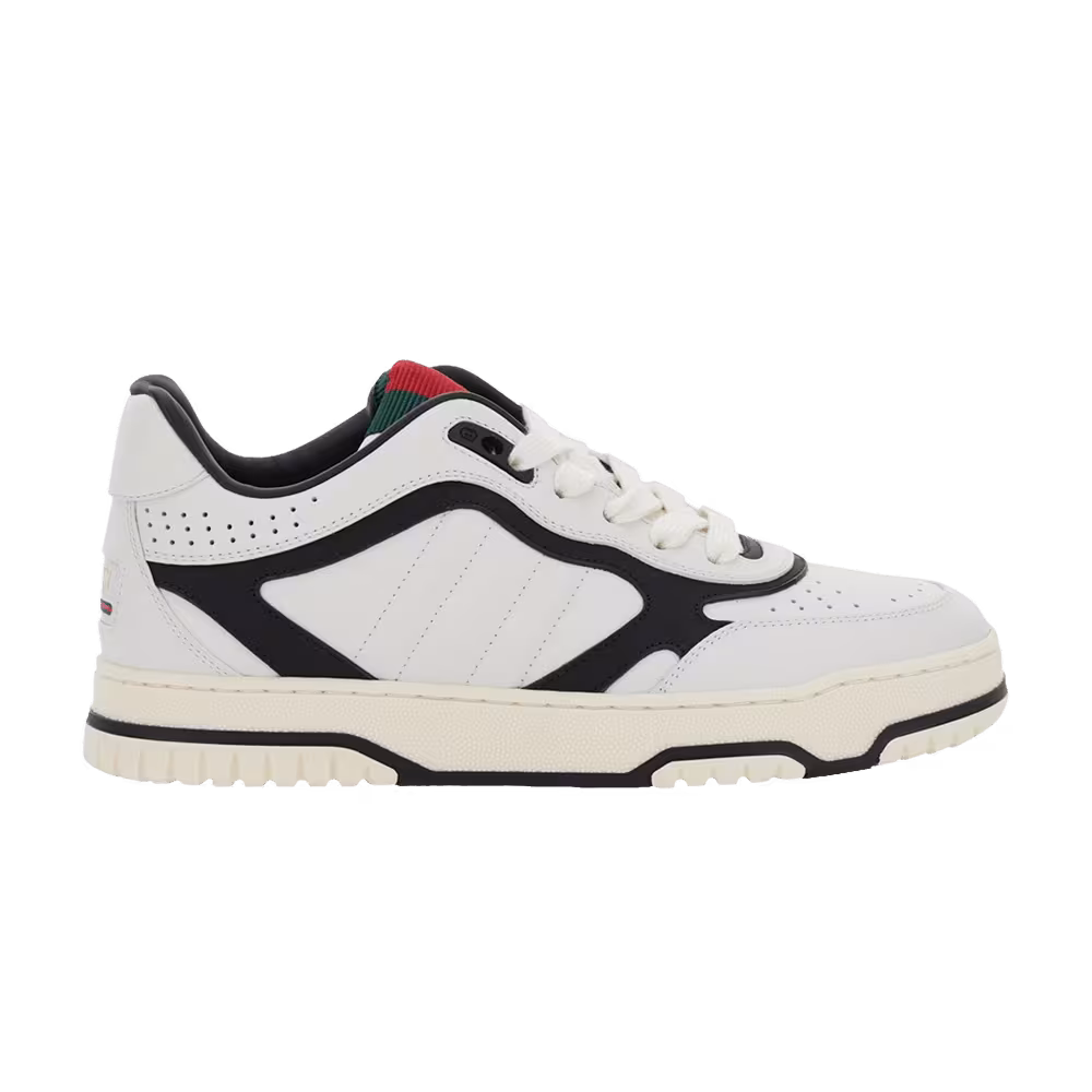 Gucci Women's Re-Web Sneaker White Black