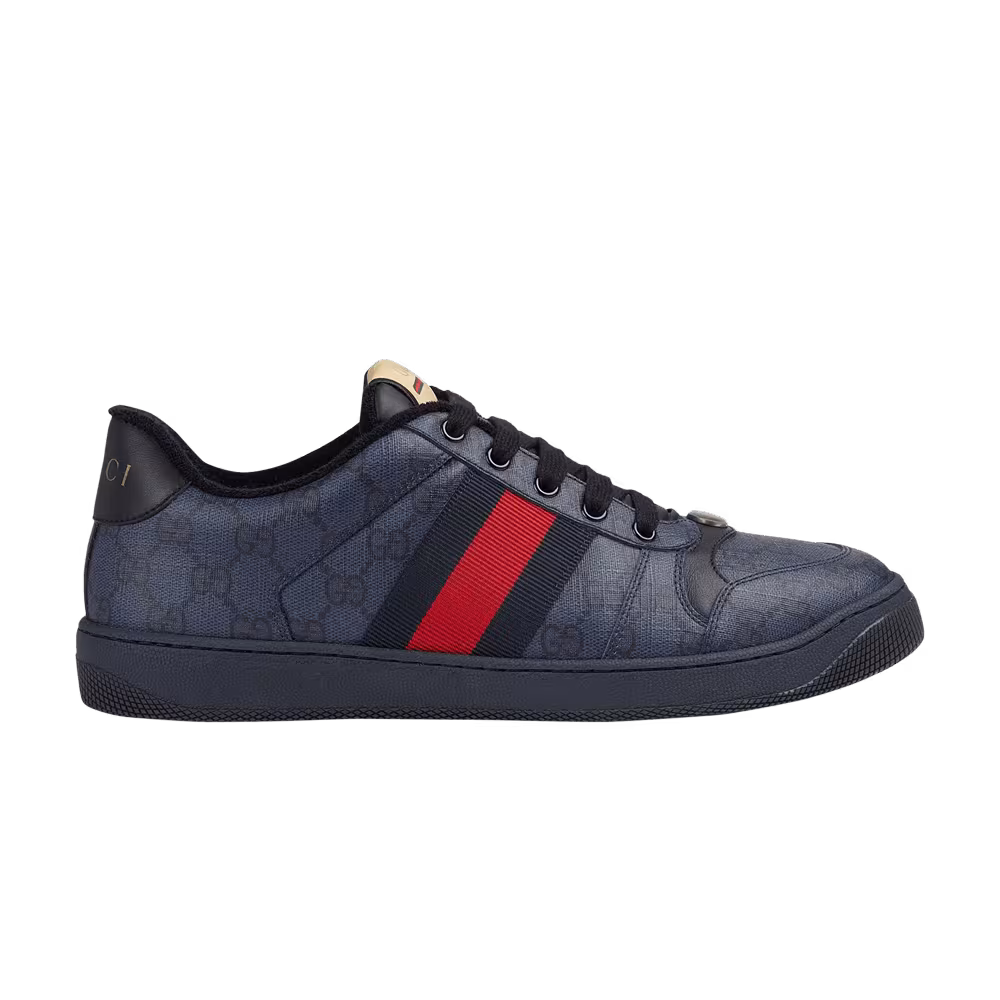 Gucci Screener GG Supreme - Dark Blue Red