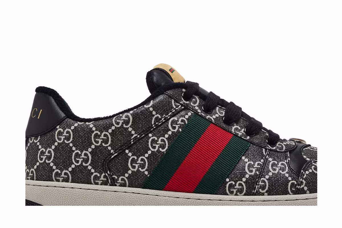 Gucci Screener GG Supreme - Black Grey, view 3
