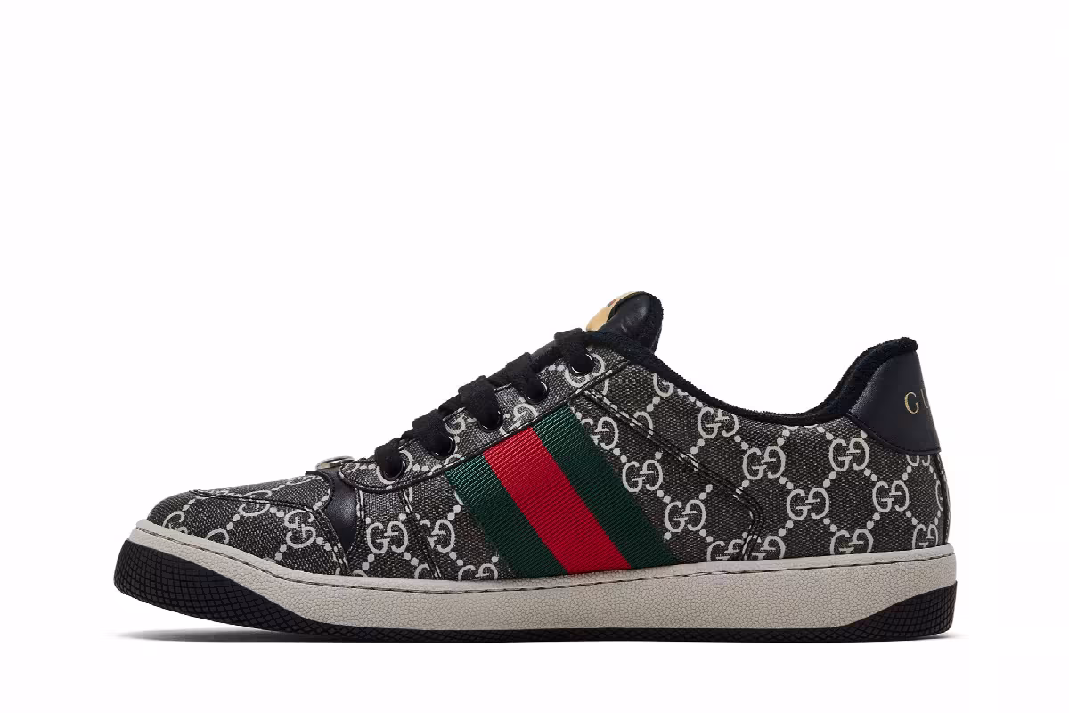 Gucci Screener GG Supreme - Black Grey, view 4