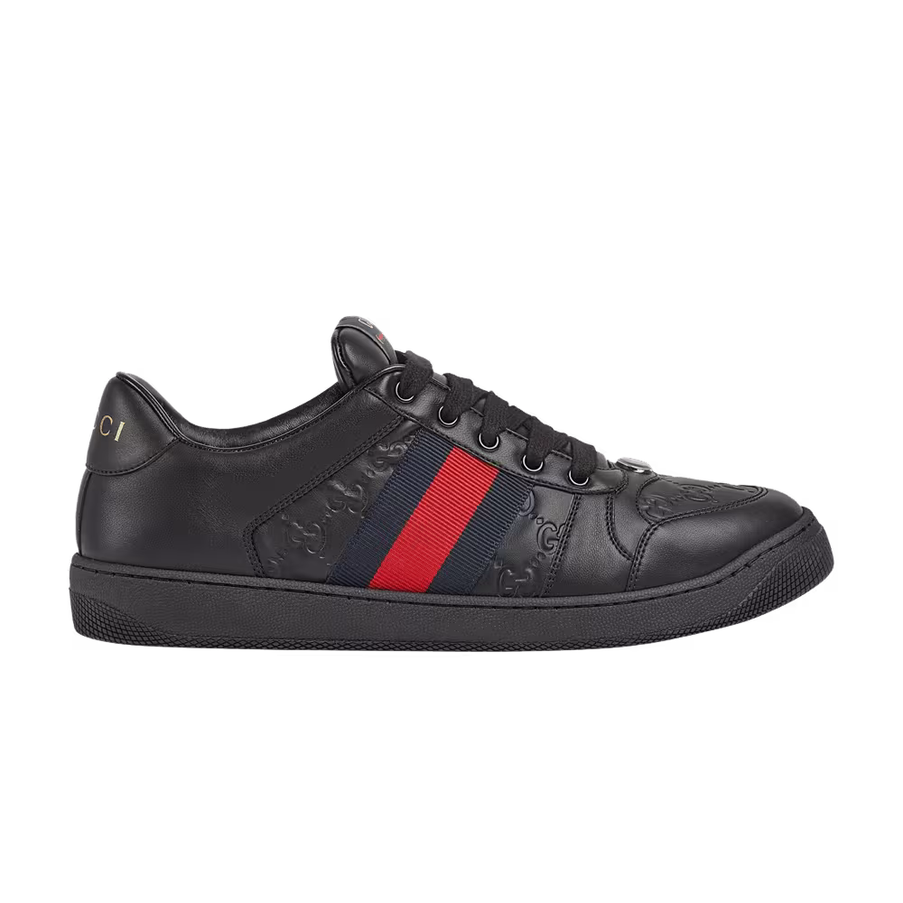 Gucci Screener Sneaker GG Embossed - Black
