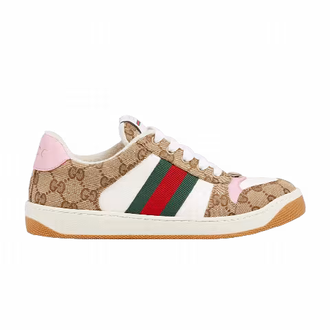 Gucci Wmns Screener Sneaker 'Beige Pink'