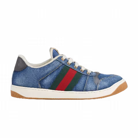 Gucci Screener Sneaker 'Blue Denim'
