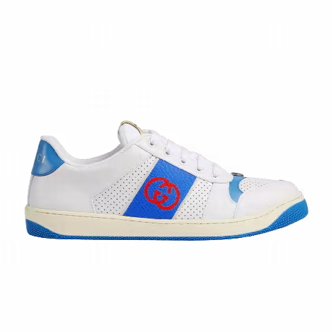 Gucci Screener 'Interlocking G - White Blue'