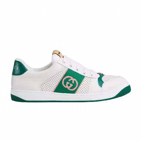 Gucci Screener 'Interlocking G - White Green'