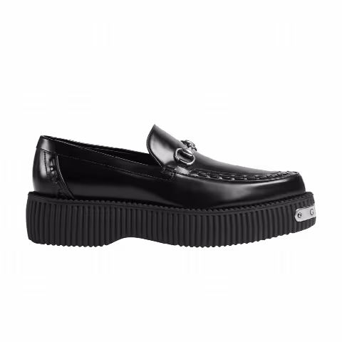 Gucci Horsebit Creeper Loafer 'Black'