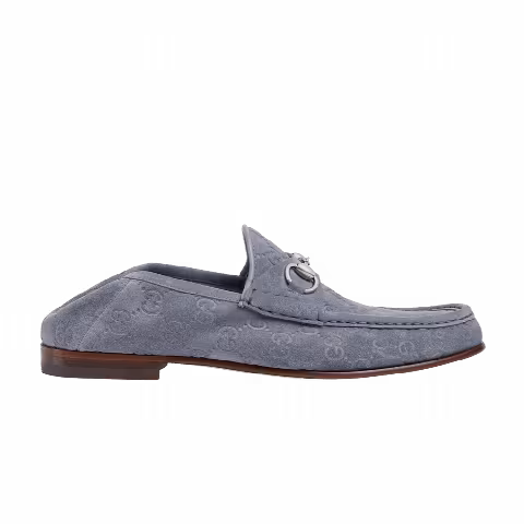Gucci Horsebit 1953 Loafer 'GG Suede - Grey'