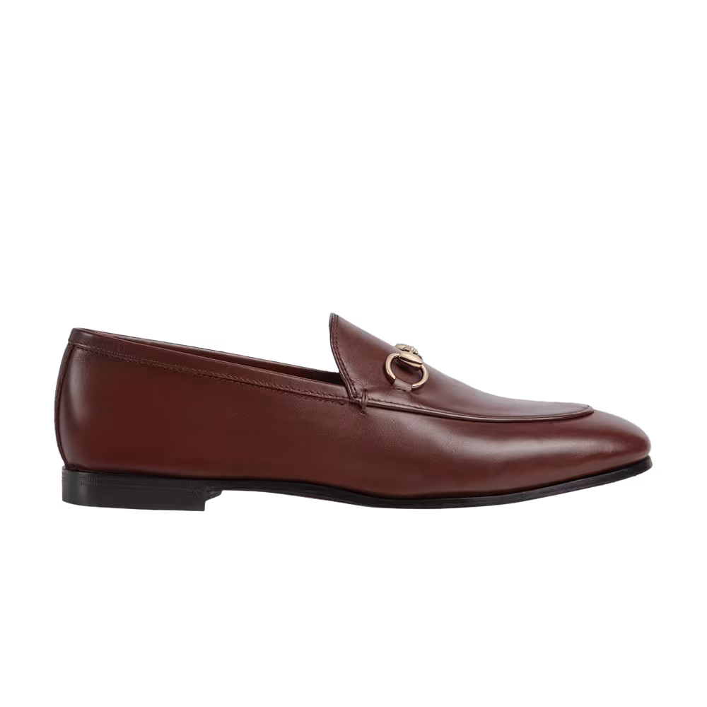 Gucci Women's Jordaan Loafer Dark Brown