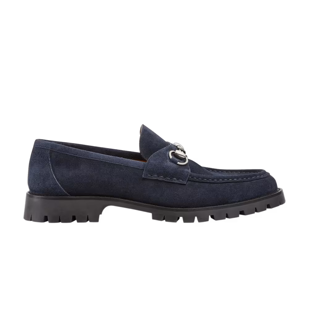 Gucci Loafer Horsebit Blue