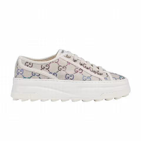 Gucci Wmns GG Sneaker 'Off White Crystals'