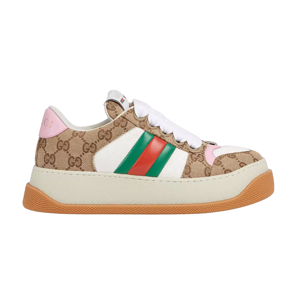 Gucci Women's GG Sneaker Beige Pink