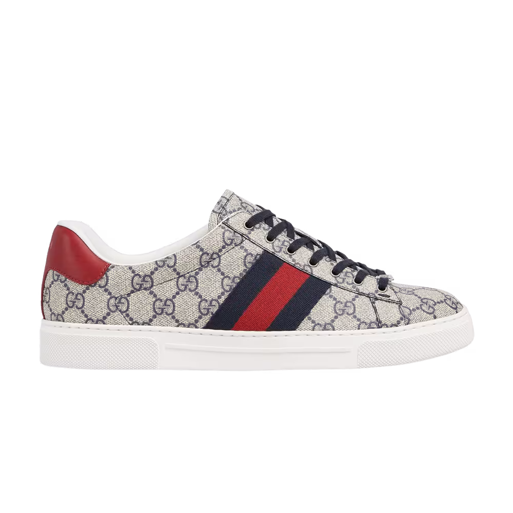 Gucci Ace GG Supreme Canvas - Beige Blue
