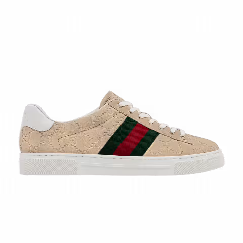 Gucci Ace Sneaker 'GG Oatmeal Suede'