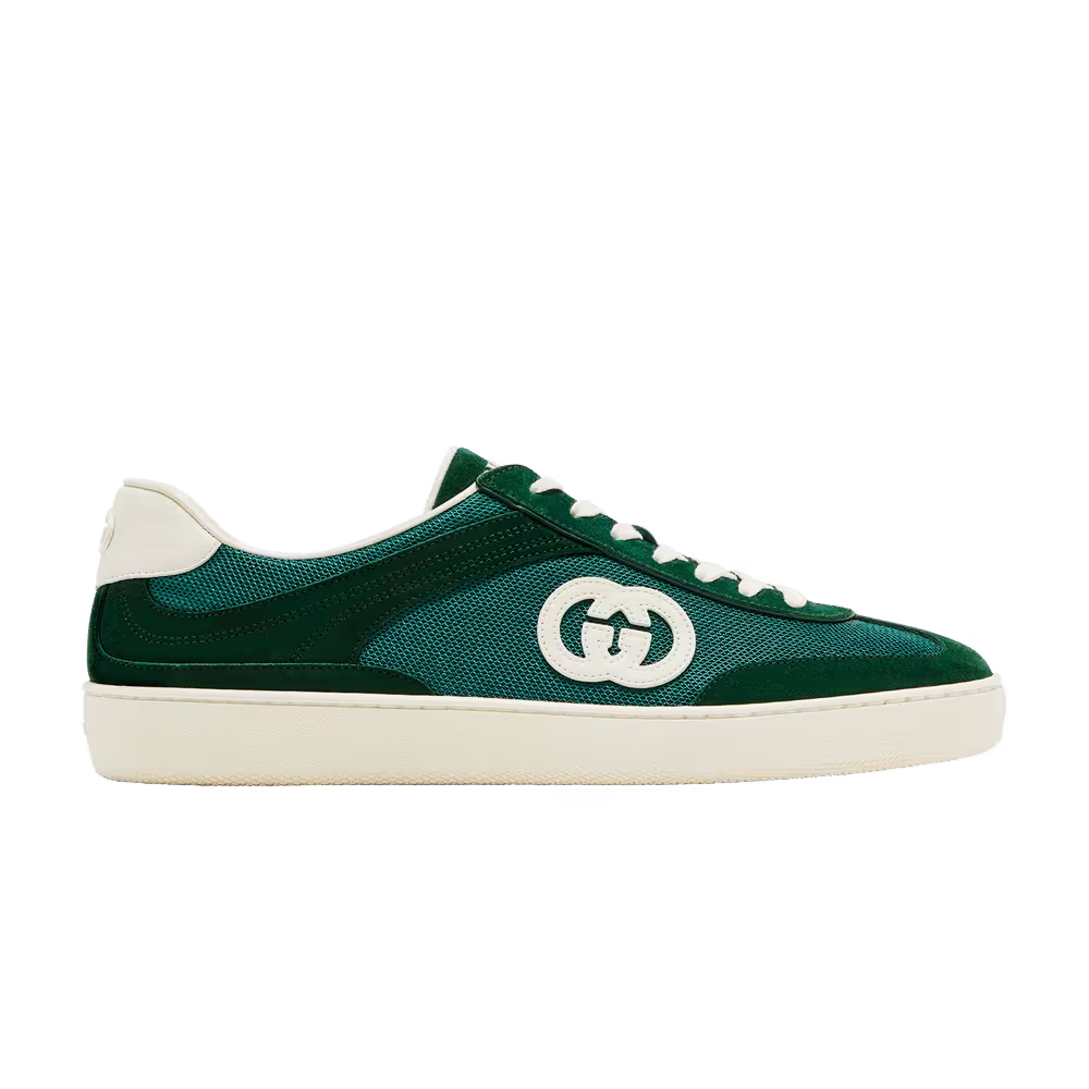 Gucci G74 Interlocking G - Green Suede