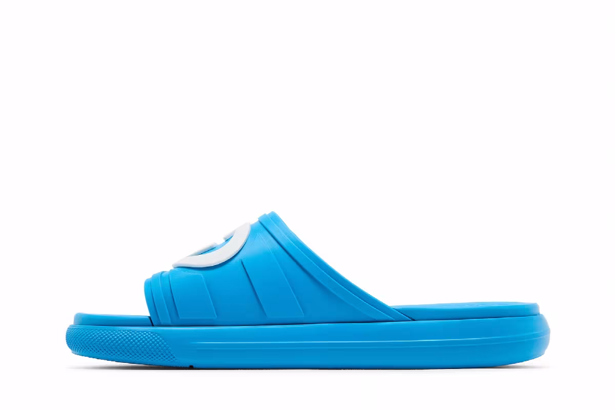Gucci Slide Interlocking G - Super Blue, view 4