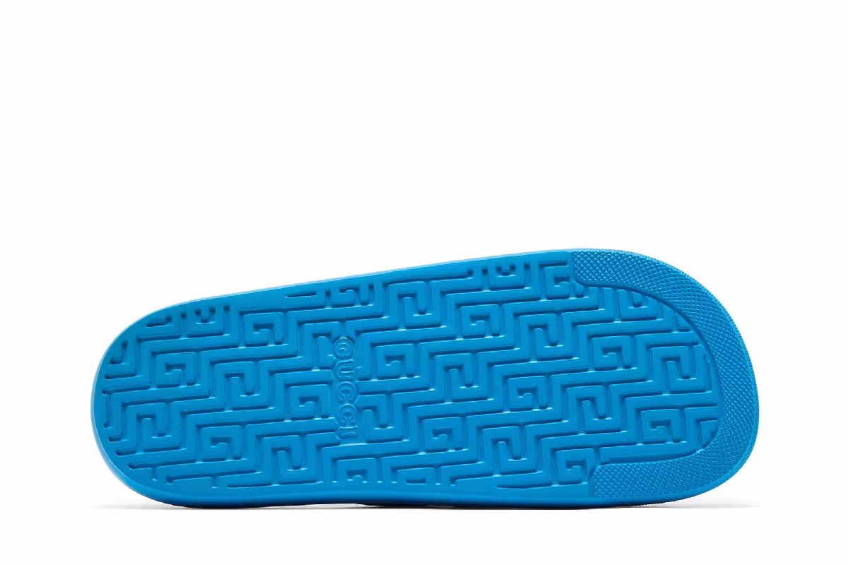 Gucci Slide Interlocking G - Super Blue, view 5