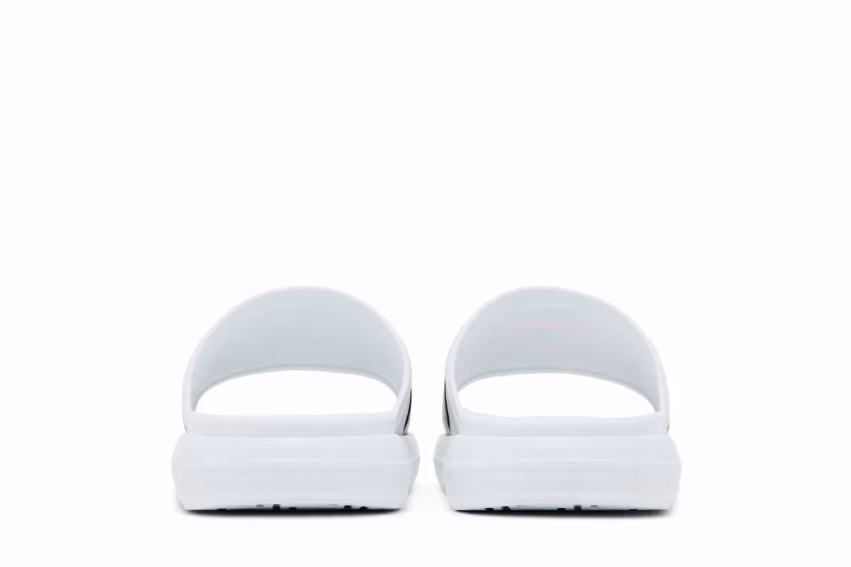 Gucci Web Slide Sandal White Green Red, view 7