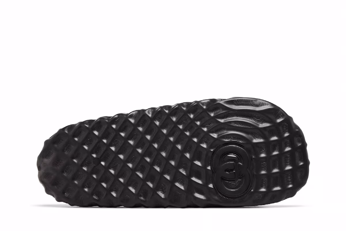 Gucci Slide Sandal Interlocking G - Black Water Ripples, view 5