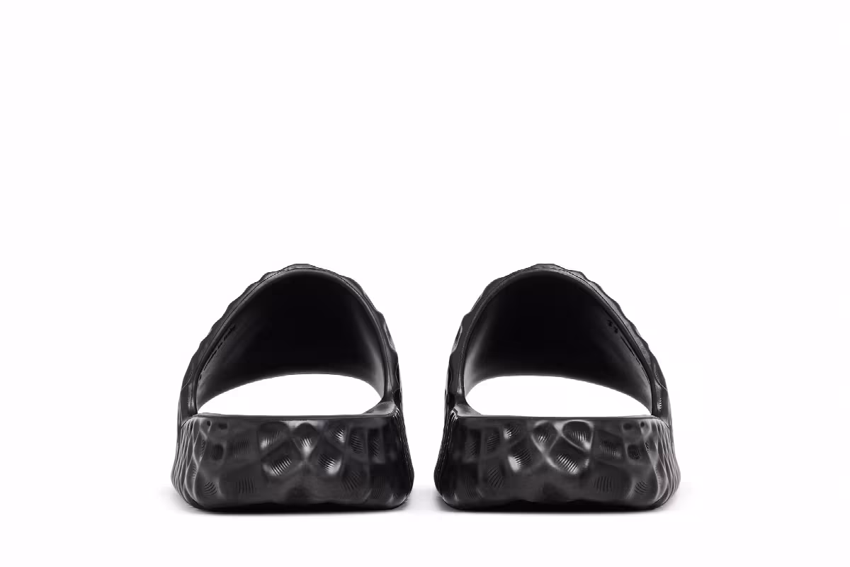 Gucci Slide Sandal Interlocking G - Black Water Ripples, view 7