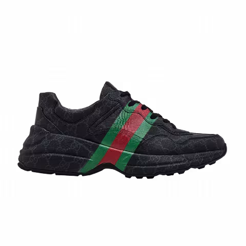 Gucci GG Rhyton 'Monogram - Black Green Red'