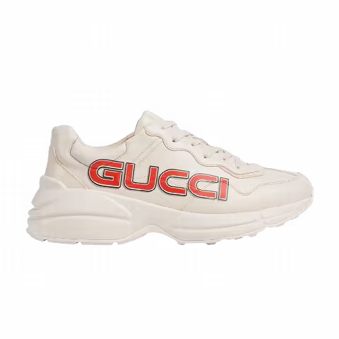 Gucci Rhython Leather Sneaker 'Ivory Demetra'