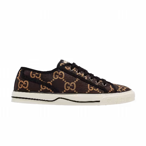 Gucci Tennis 1977 Low 'GG Monogram - Ebony Beige'