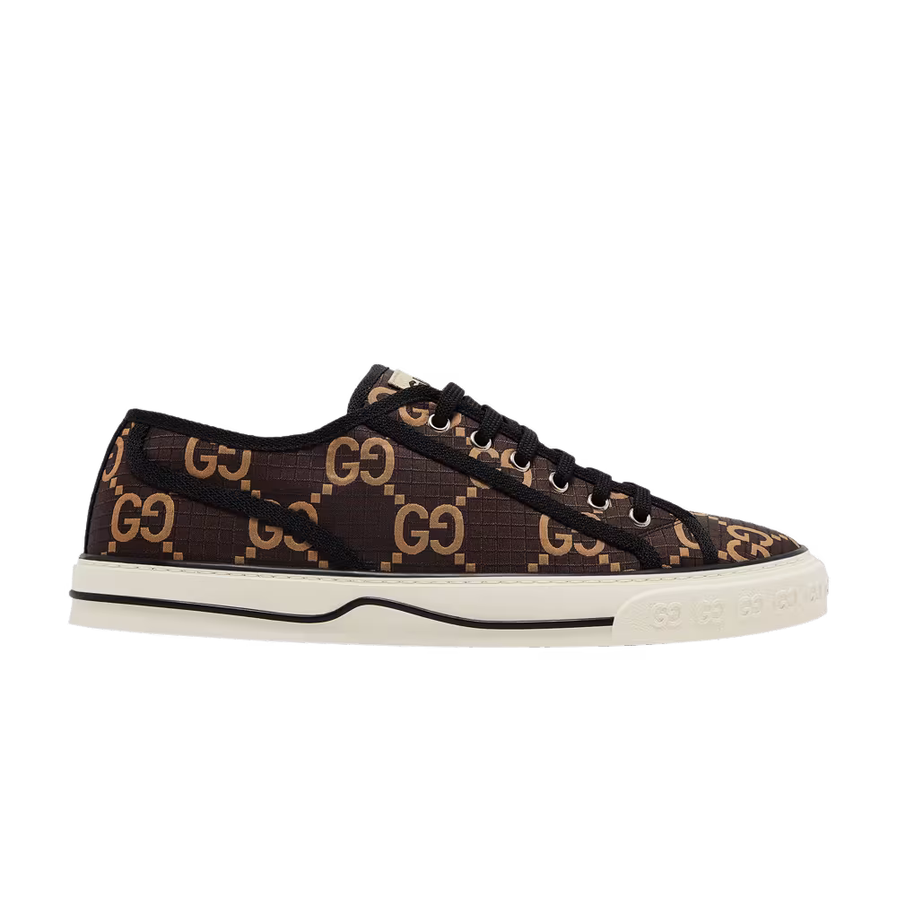 Gucci Tennis 1977 Low GG Monogram - Ebony Beige