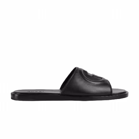 Gucci Slide Sandal 'Interlocking G - Black'