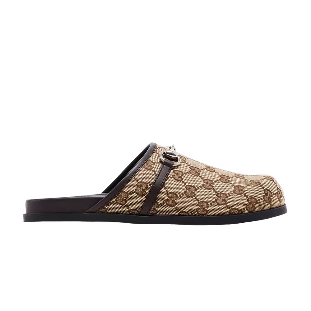 Gucci Mule Horsebit - Beige Ebony