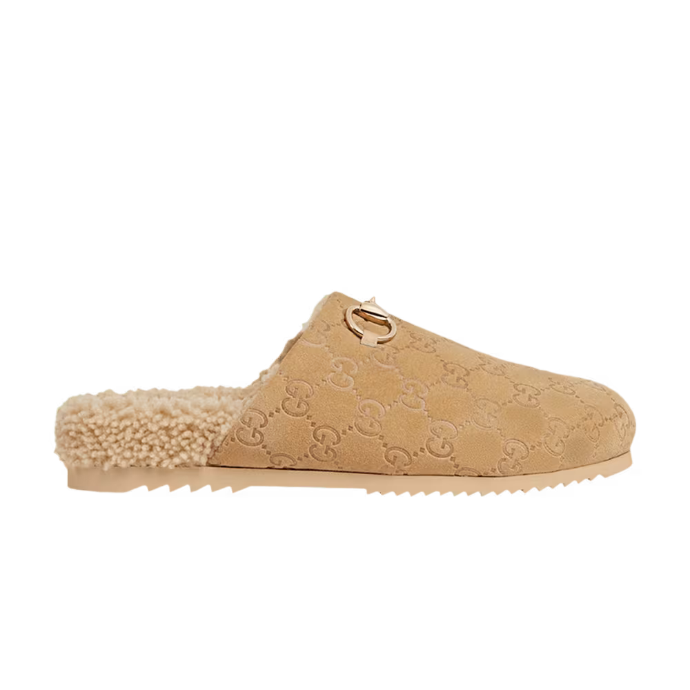 Gucci Women's Horsebit Mule Butterscotch