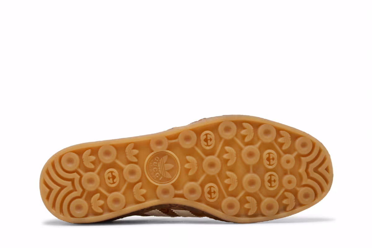 Adidas x Gucci Women's Gazelle GG Monogram, view 5