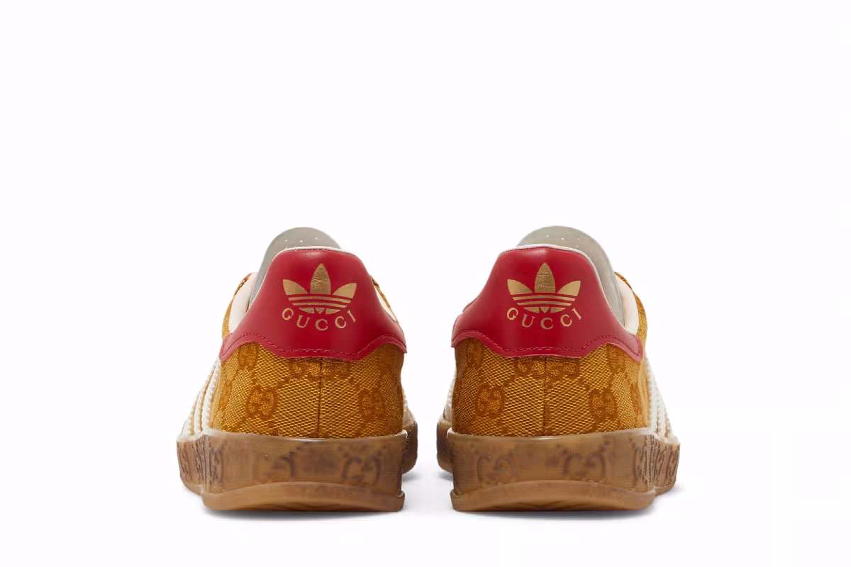 Adidas x Gucci Women's Gazelle GG Monogram, view 7