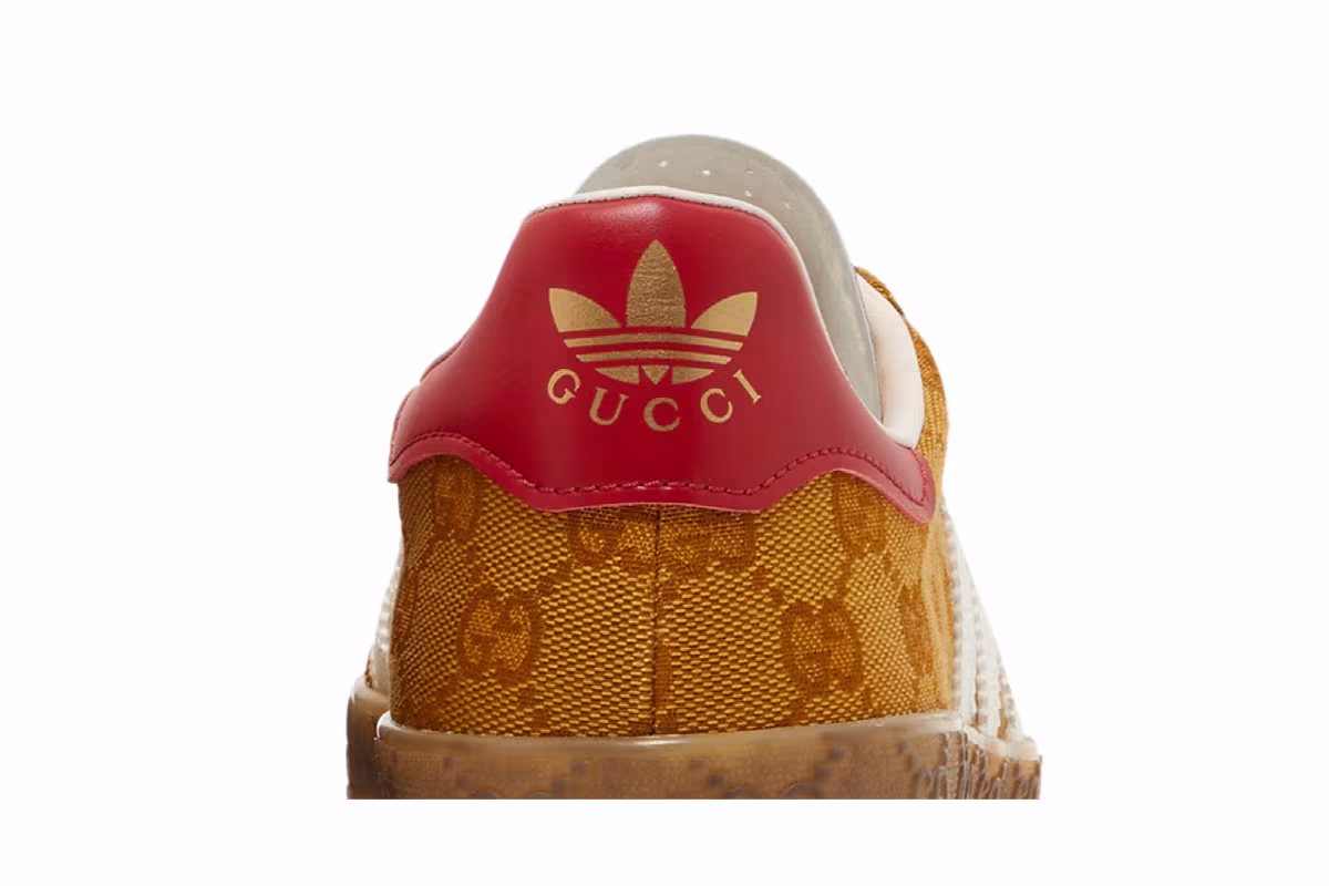 Adidas x Gucci Women's Gazelle GG Monogram, view 8