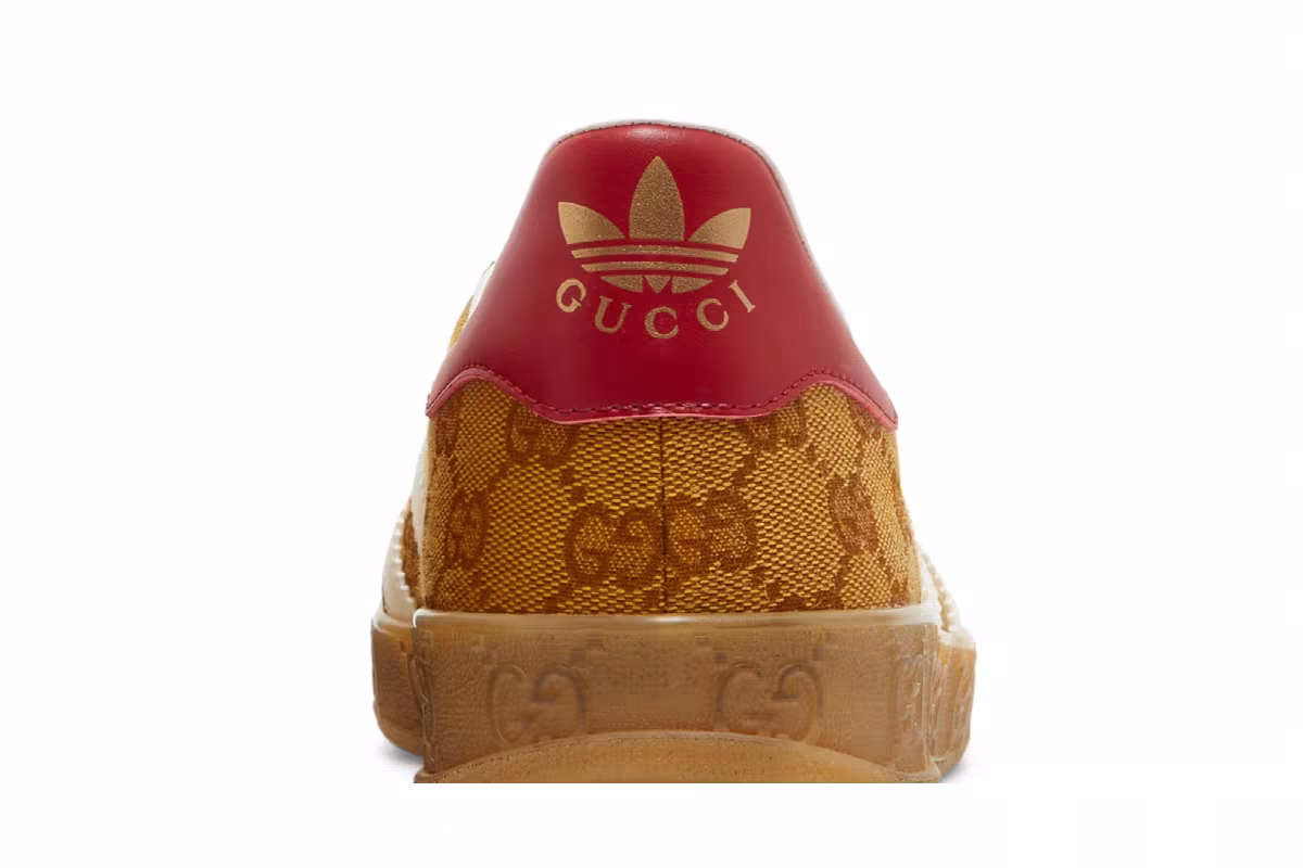 Adidas x Gucci Gazelle GG Monogram, view 8