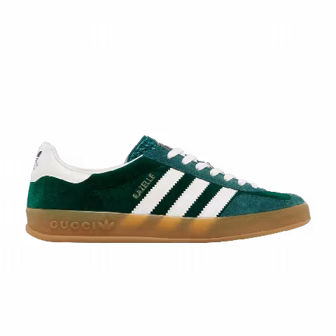 Adidas x Gucci Gazelle 'Green Suede'