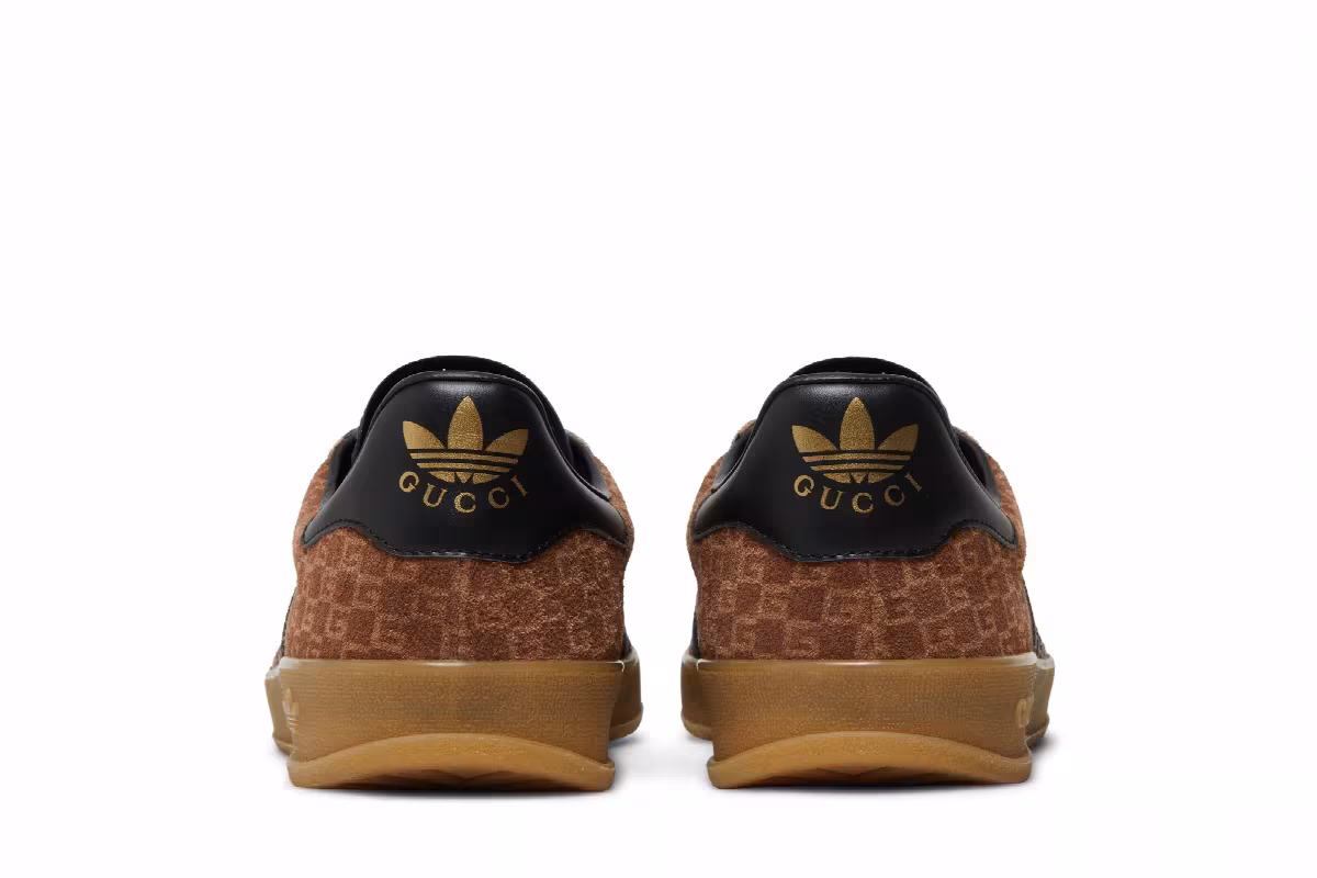 Adidas x Gucci Gazelle Square GG Monogram, view 7