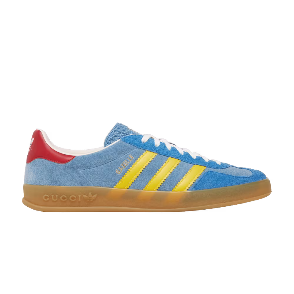 Adidas x Gucci Gazelle Light Blue Suede