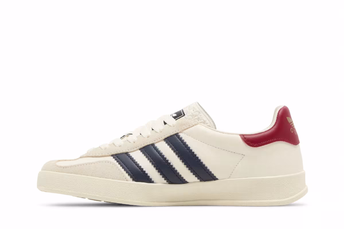 Adidas x Gucci Women's Gazelle White, view 4