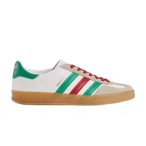 Adidas x Gucci Wmns Gazelle 'White Green Red'